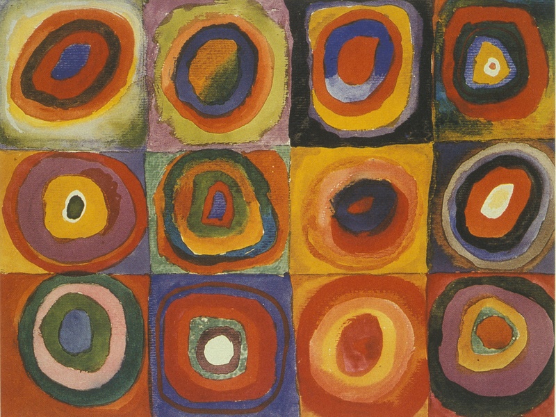 Wassily Kandinsky Squares with Concentric Circles 1913 Wassily Kandinsky Squares with Concentric Circles 1913