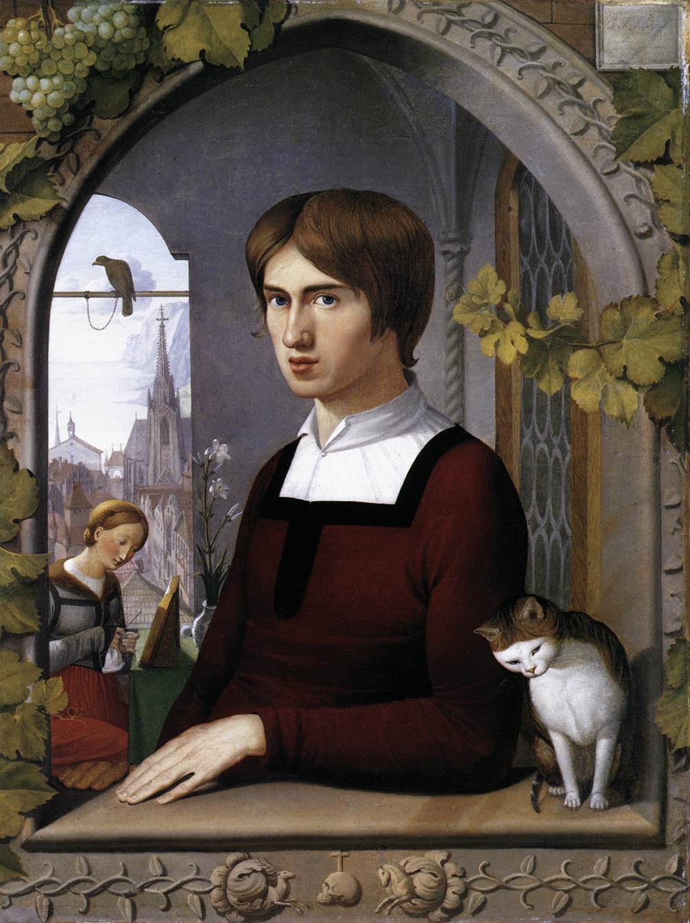 http://www.lilithgallery.com/arthistory/romanticism/images/FriedrichOverbeck-Portrait-of-Franz-Pforr-c1810.jpg
