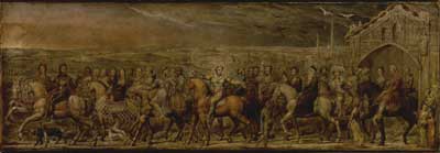 Chaucer and the Nine-and-Twenty Pilgrims (c. 1808) Glasgow Museums: Pollock House, The Stirling Maxwell Collection.